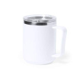 Insulated Mug Tikam, WHITE