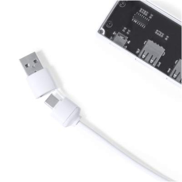 USB Hub Hevan, WHITE – Makito (4)