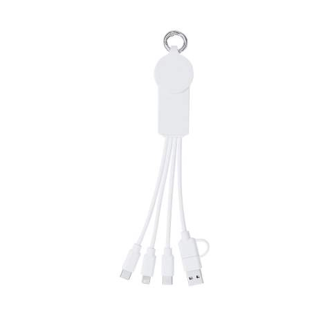 Charging Cable Krizia, WHITE – Makito (1)