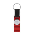 Shopping trolley coin keyring Nevin, RED