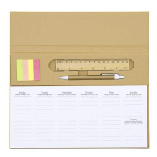 Weekly Planner Isan, NATURAL