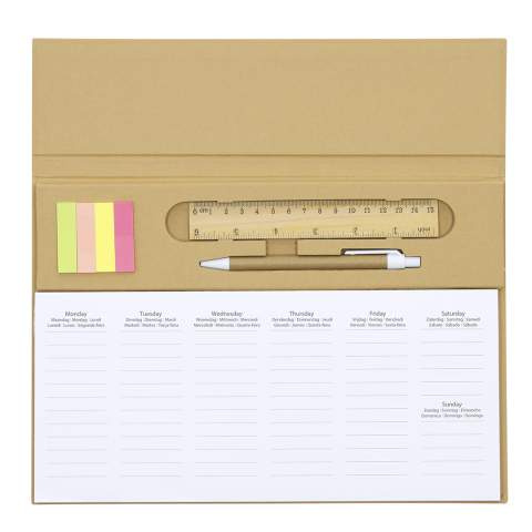 Weekly Planner Isan, NATURAL – Makito (1)