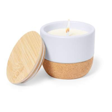 Aromatic Candle Lavolia, WHITE – Makito (2)