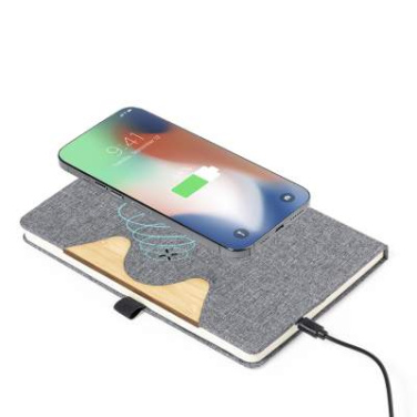 Charger Notepad Dalou, GREY – Makito (4)