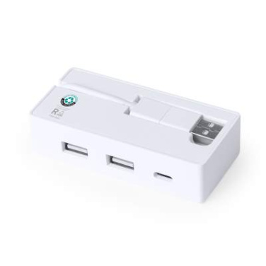 USB Hub Nofler RCS, WHITE – Makito (4)