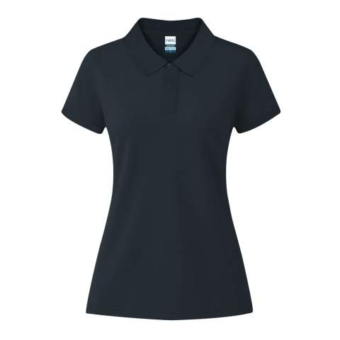 Women Colour Polo Shirt Koupan, DEEP NAVY – Makito