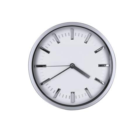 Wall Clock Houser, SILVER – Makito (1)
