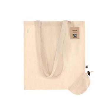 Foldable Bag Kieran, NATURAL – Makito (3)