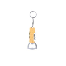 Bottle opener keyring Jilar, NATURAL