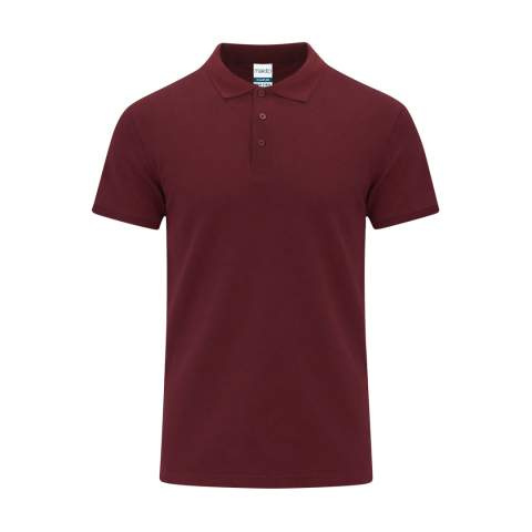 Adult Colour Polo Shirt Chaplin, BURGUNDY – Makito