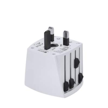 Universal Travel Adapter Skross MUV MICRO, WHITE – Makito (4)