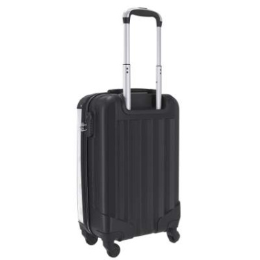 Wheeled suitcase Pletux, BLACK – Makito (4)