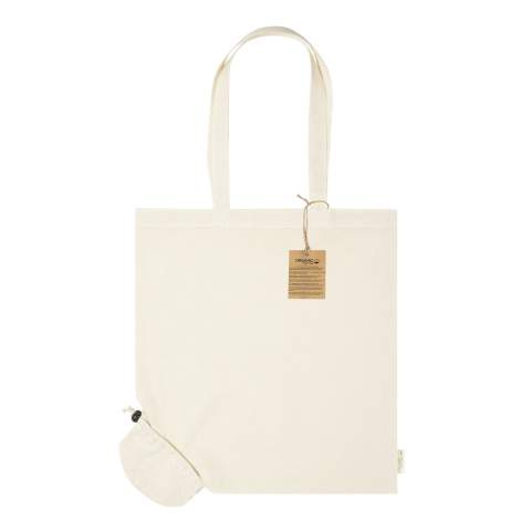 Foldable Bag Nepax, NATURAL – Makito (1)