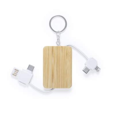 Charging Cable Rusell, WHITE – Makito (4)