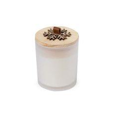 Aromatic Candle Lilnax, WHITE