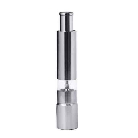 Salt and Pepper Mill Narsak, SILVER – Makito (1)