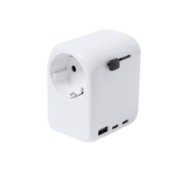 Plug Adapter Wando, WHITE – Makito (2)