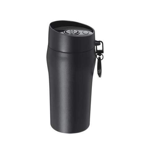 Insulated Cup Liran, BLACK – Makito (1)