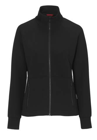 Anzac Lady FZ Collar sweatshirt, Black – D.A.D (1)