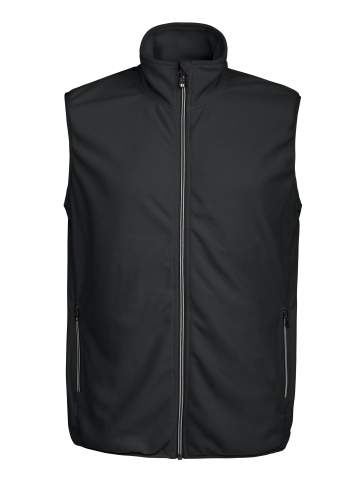 Melton Vest, Black – D.A.D (1)