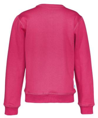 Crew Neck Kid sweatshirt, Dark cerise - Cottover (2)