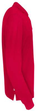 Pique Long Sleeve Man, Red – Cottover (3)