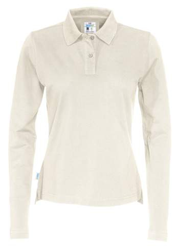 Pique Long Sleeve Lady, Off white - Cottover (1)