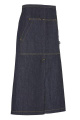 Waist Apron Long, Dark Blue