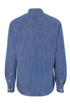 Denim Comfort Man shirt, Blue – Cottover (2)