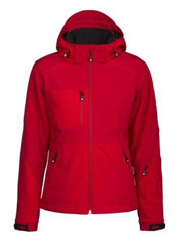 Mount Wall Lady softshell jacket, Red – D.A.D (1)