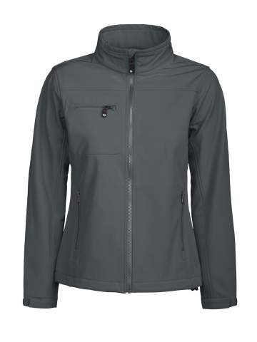 Bayswater Lady softshell jacket, Grey – D.A.D (1)
