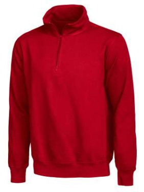 Midland HalfZip sweatshirt, Red – Graphix (4)