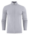 Sonette Cardigan Men, Grey Melange