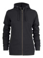 Duke Sweater Full Zip Women, Black