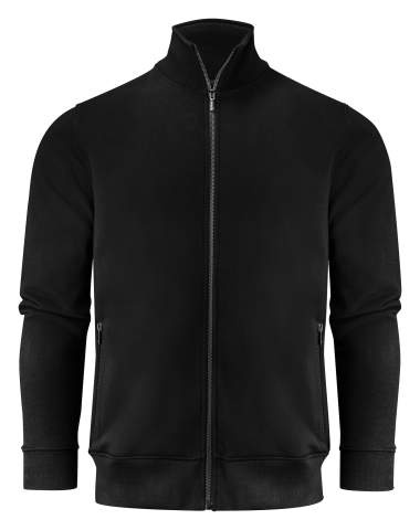 Melville Heights Sweater Full Zip Men, Black – James Harvest (1)