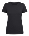 American U T-Shirt W, Black