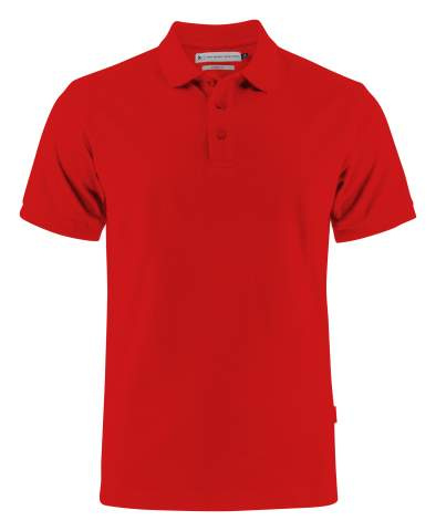 Neptune Modern Polo Pique Modern Fit Men, Red – James Harvest (1)