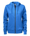 Overhead Sweater Full Zip W, Ocean Blue