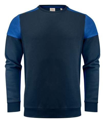 Prime Crewneck Sweater Unisex, Navy/Cobalt - Printer PRIME (1)