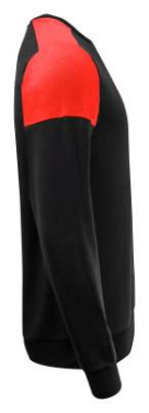 Prime Crewneck Sweater Unisex, Black/Red – Printer PRIME (3)