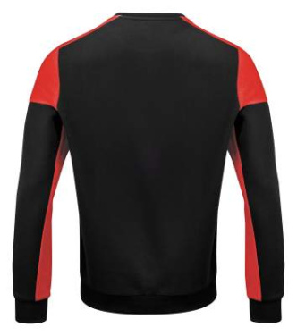 Prime Crewneck Sweater Unisex, Black/Red – Printer PRIME (4)