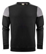 Prime Crewneck Sweater Unisex, Black/Anthracite