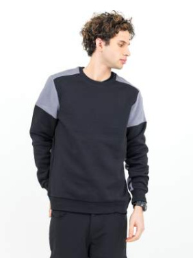 Prime Crewneck Sweater Unisex, Black/Anthracite – Printer PRIME (3)
