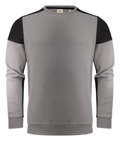 Prime Crewneck Sweater Unisex, Anthracite/Black – Printer PRIME (1)