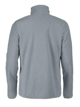 Frontflip Fleece Jacket Men, Metal Grey – Printer RED (2)