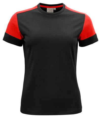 Prime T-Shirt W, Black/Red – Printer PRIME (1)