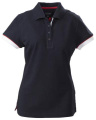 Antreville Polo Pique Women, Navy