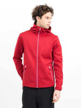 Layback Hoodie Men, Red – Printer RED (3)