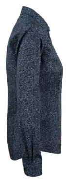 IB37 Poplin Woman shirt, Navy floral - J.Harvest & Frost (4)