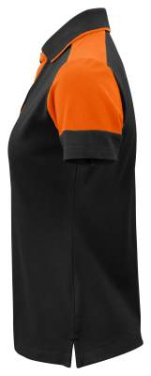 Prime Polo W, Black/Orange – Printer PRIME (3)